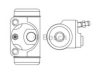 BOSCH F 026 002 374 Wheel Brake Cylinder
